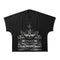JULIUS 907CPM2 Black / Europa Graphic Oversized T-Shirt